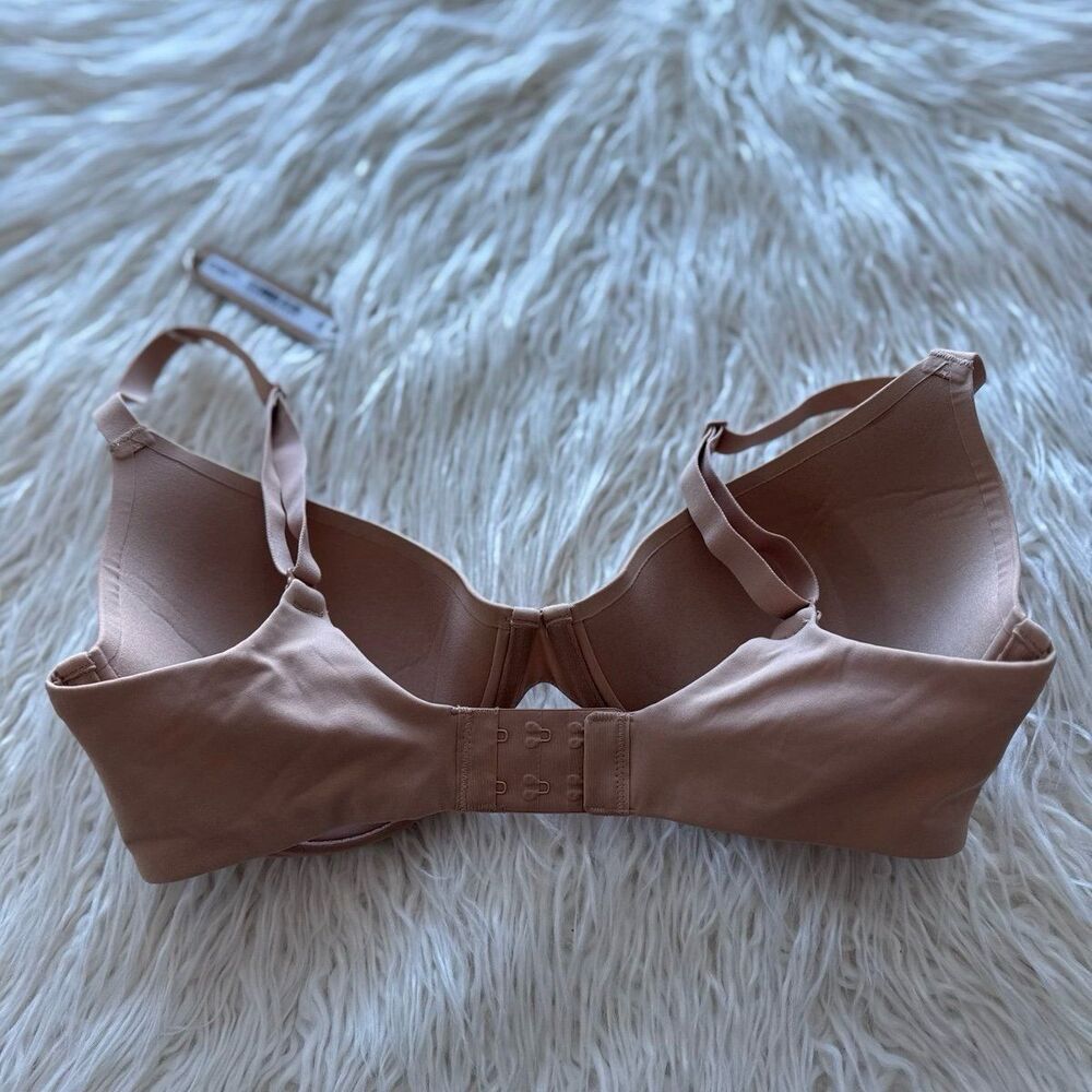 Skims Fits Everybody Scoop Plunge Bra Clay Size 32DD - Picture 4 of 5